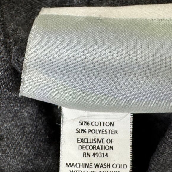 Capital Law School Hoodie Sweatshirt Large Gray Pullover Champion Eco Fleece - Picture 11 of 11